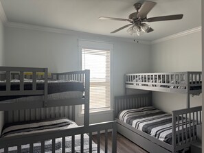 3 chambres, Wi-Fi, literie fournie