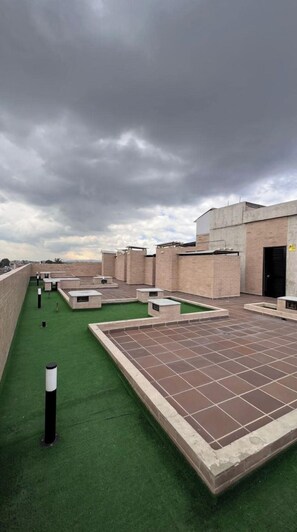 Terrace/patio - Loft double height Normandy 204 (Bogotá)