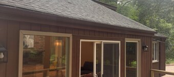 TREEHOUSE NOW AVAILABLE! 
A 5-bedroom, 2 driveways, 1.2 acres. 807 Brunson Drive