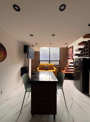 Interior - Comfortable double-height Normandy (Bogotá)