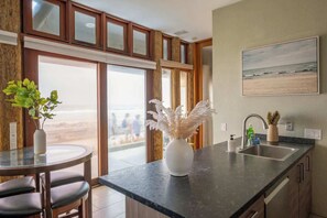 Interior - Luxe Oceanfront w/ HotTub | Icon of Mission Beach (San Diego)