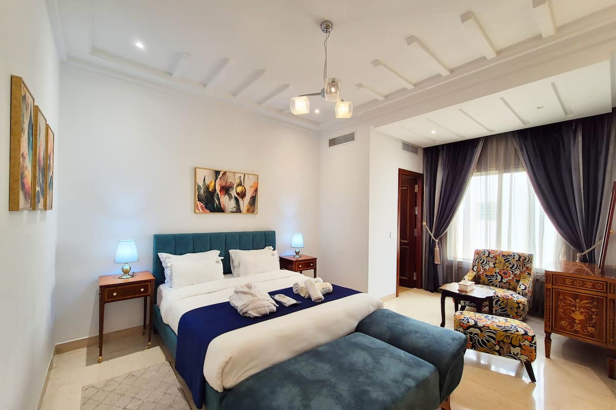 1 habitación, sábanas de algodón egipcio y ropa de cama de alta calidad