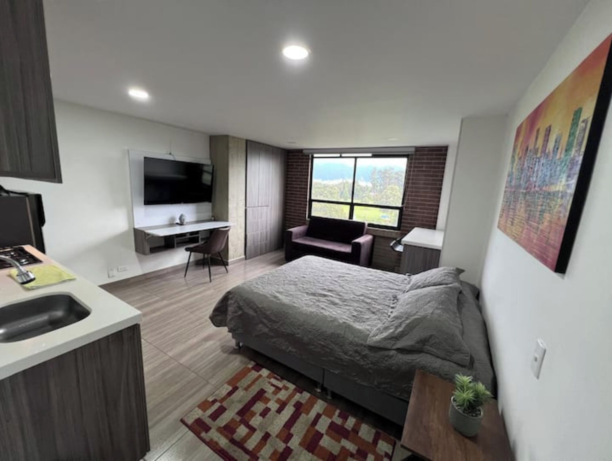 1 Schlafzimmer, Schreibtisch, Bügeleisen/Bügelbrett, kostenloses WLAN