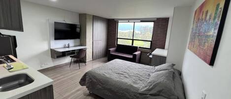1 bedroom, desk, iron/ironing board, free WiFi