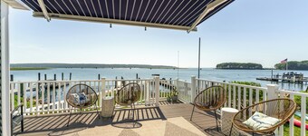 Coastal Gem with Water View and Private Dock