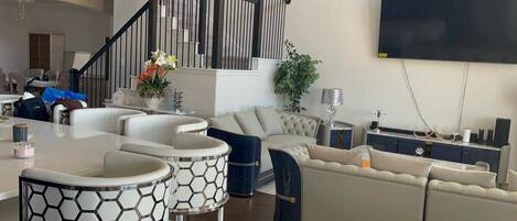 House | Living area | Fireplace