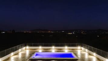 Indoor pool, seasonal outdoor pool