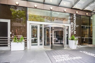 Wyndham Presidential Reserve, a luxury 2-bedroom condo in  Midtown NYC.