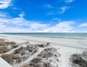 On the beach