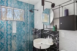 Towels, soap, toilet paper