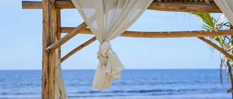 Privatstrand in der Nähe