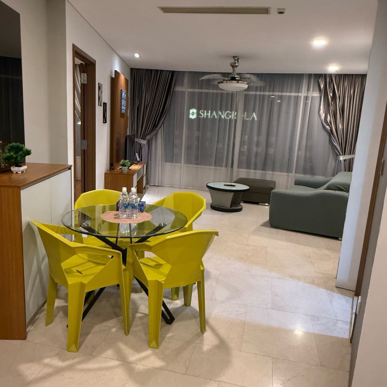 Área de sala de estar