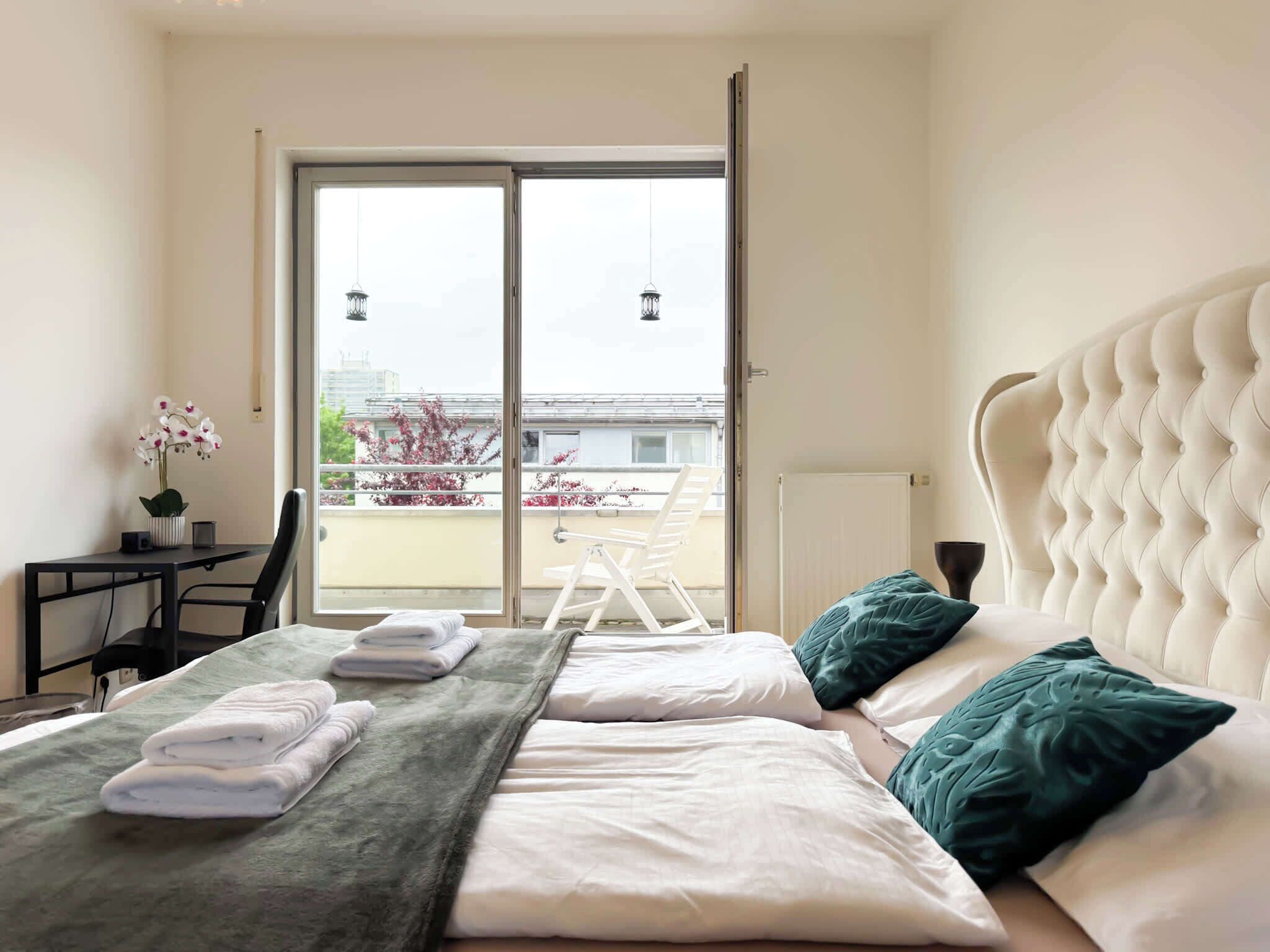 4 soveværelser, skrivebord, strygejern/strygebræt, Wi-Fi