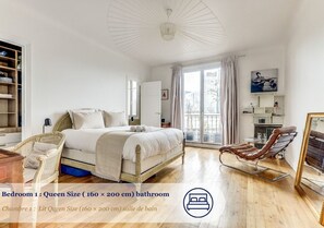 3 habitaciones, internet y ropa de cama