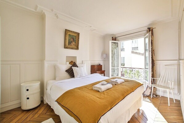 1 多间卧室、WiFi、床单