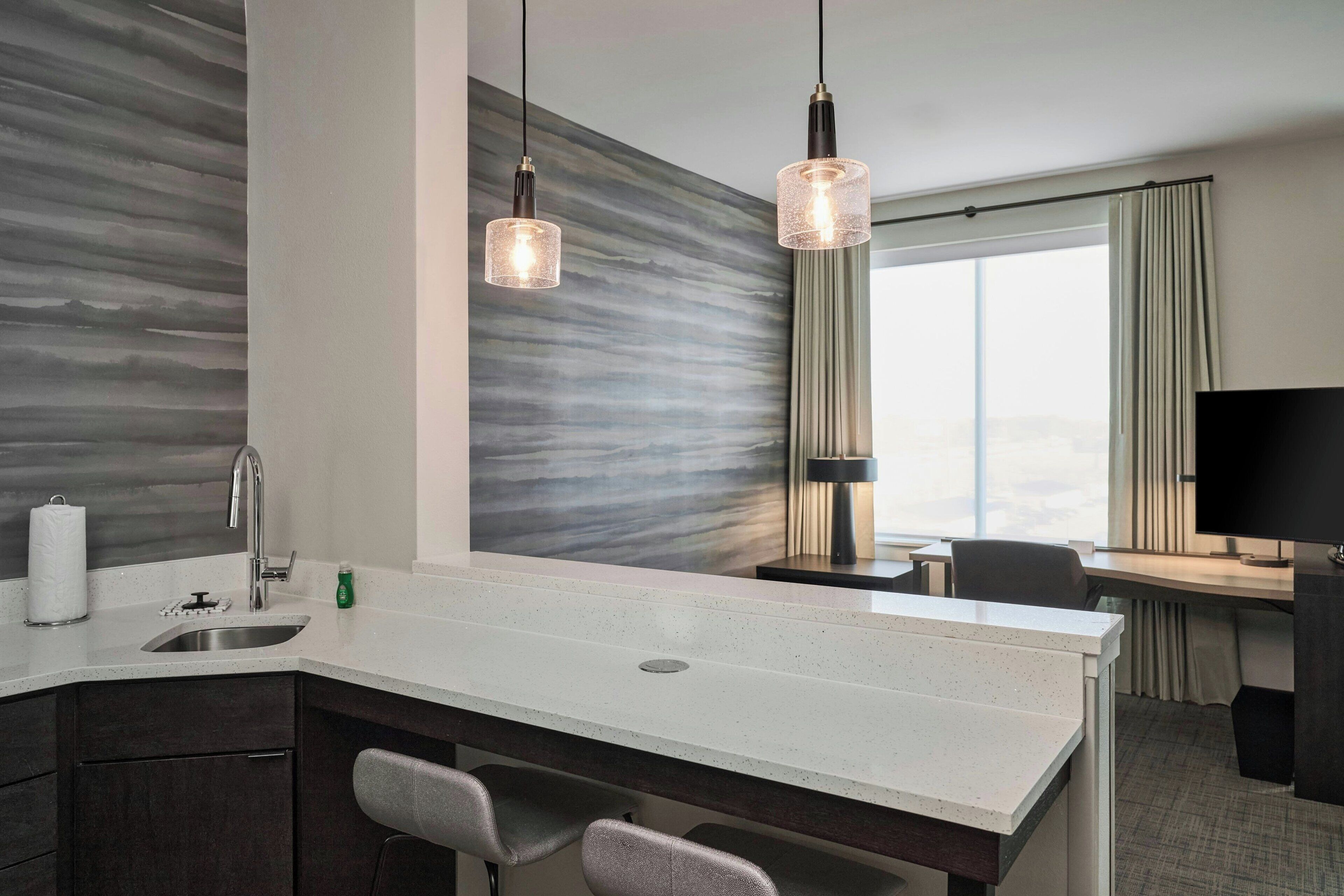 Studio, 1 kingsize-seng med sovesofa | Bar (på overnattingsstedet)