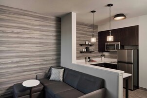 开间, 1 张特大床和 1 张沙发床 | 私人厨房