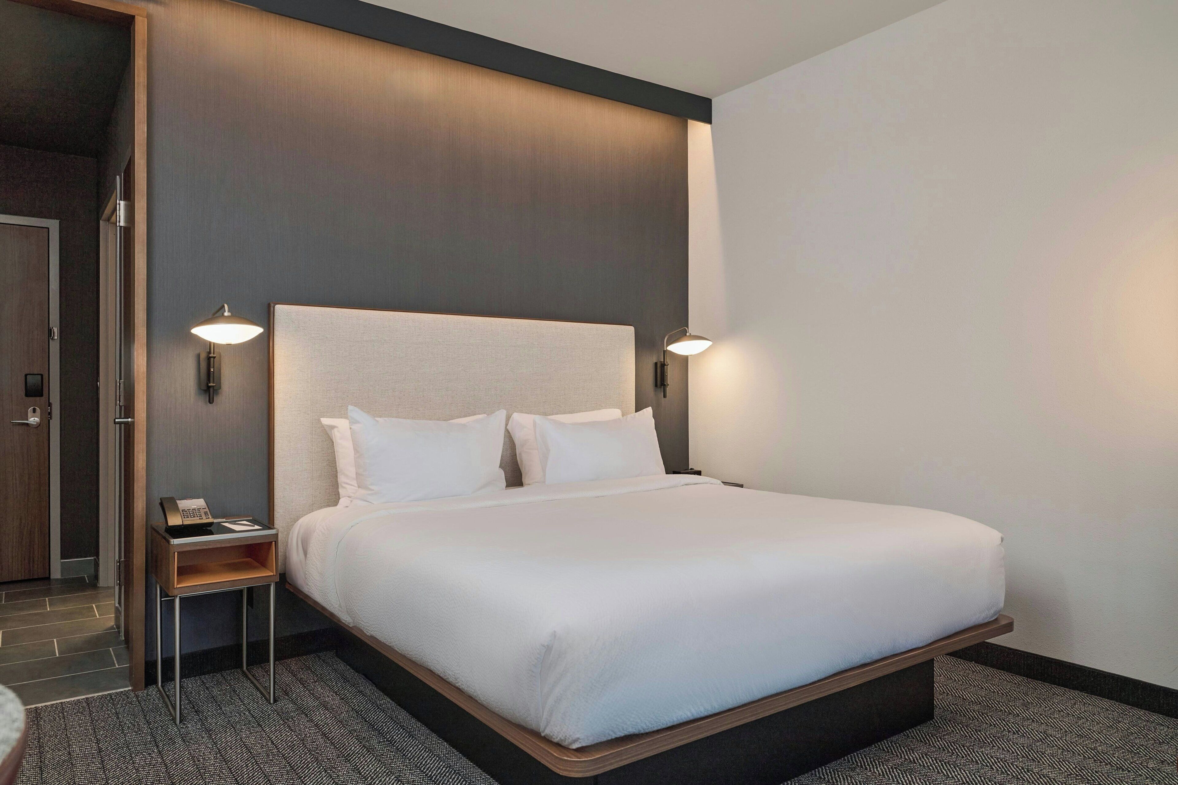 Room, 1 King Bed with Sofa bed | Egyptian cotton sheets, premium bedding, blackout drapes