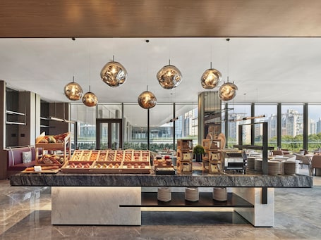 Desayuno buffet diario (CNY 98 por persona). Marriott Executive Apartments Suzhou, Industrial Park