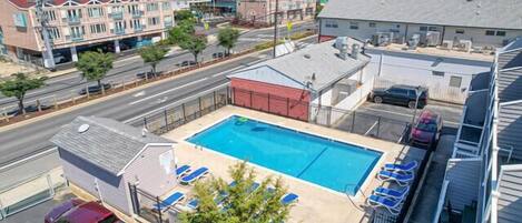 Seasonal outdoor pool
