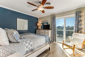 Ferienhaus, Mehrere Betten, Küche, Gartenblick