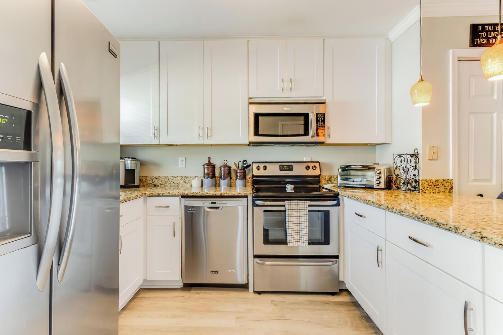 House, Multiple Beds, Kitchen, Garden View | Private kitchen