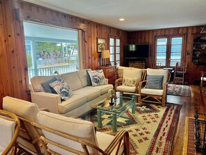Cottage, Multiple Beds, Patio, Garden View | Living area - ST Louis Street 10 (Dewey Beach)