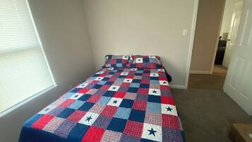 3 bedrooms, bed sheets