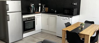 Bright, practical apartment in Evaux-les-Bains