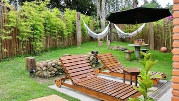 Chalet 40 | Vista para o jardim