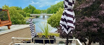 Designer Maisonnette with Stunning Tay Basin and Fountain View