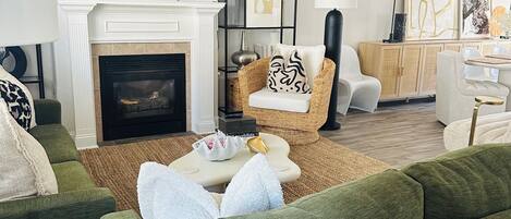 Älytelevisio, takka