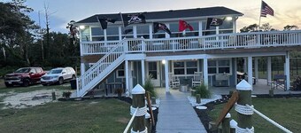 FISHERMEN'S HIDEOUT OFFERS GREAT FISHING ON ALBEMARLE SOUND OUT YOUR BACK DOOR!