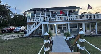 FISHERMEN'S HIDEOUT OFFERS GREAT FISHING ON ALBEMARLE SOUND OUT YOUR BACK DOOR!