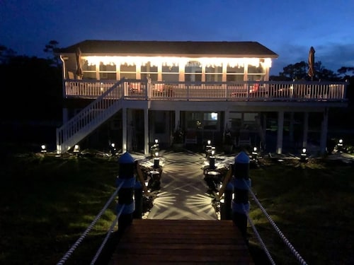 FISHERMEN'S HIDEOUT OFFERS GREAT FISHING ON ALBEMARLE SOUND OUT YOUR BACK DOOR!