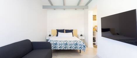 1 soverom, strykejern/-brett, wi-fi og sengetøy