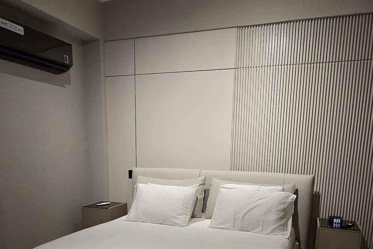 City Room, 1 Katil Ratu (Queen) dengan Katil Sofa | 2 bilik tidur, cadar kapas Mesir, peralatan tempat tidur premium