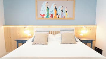 Minibar, decoración personalizada, insonorización y wifi gratis