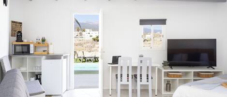 1 soverom, strykejern/-brett, wi-fi og sengetøy