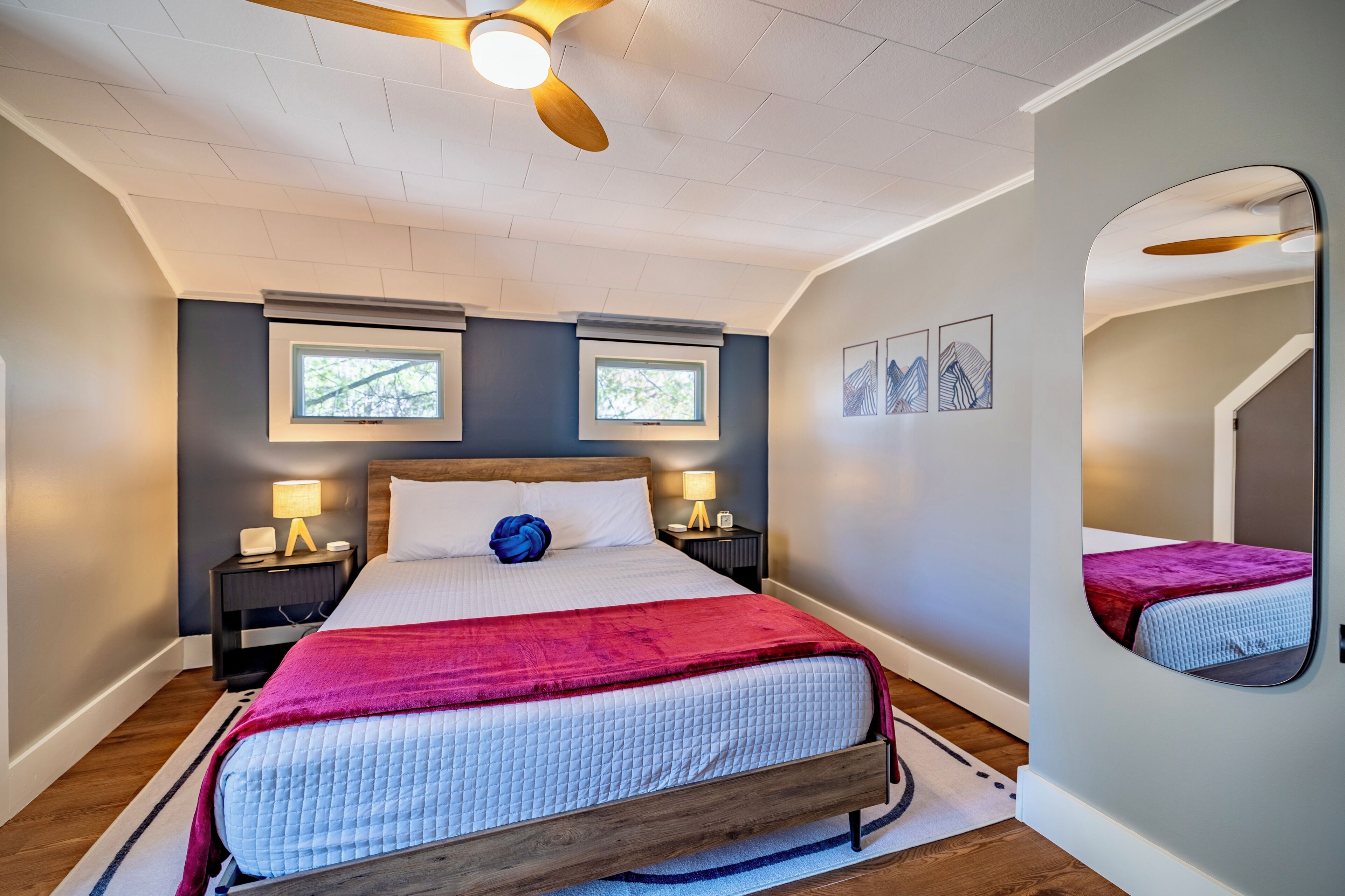 3 bedrooms, iron/ironing board, travel crib, free WiFi