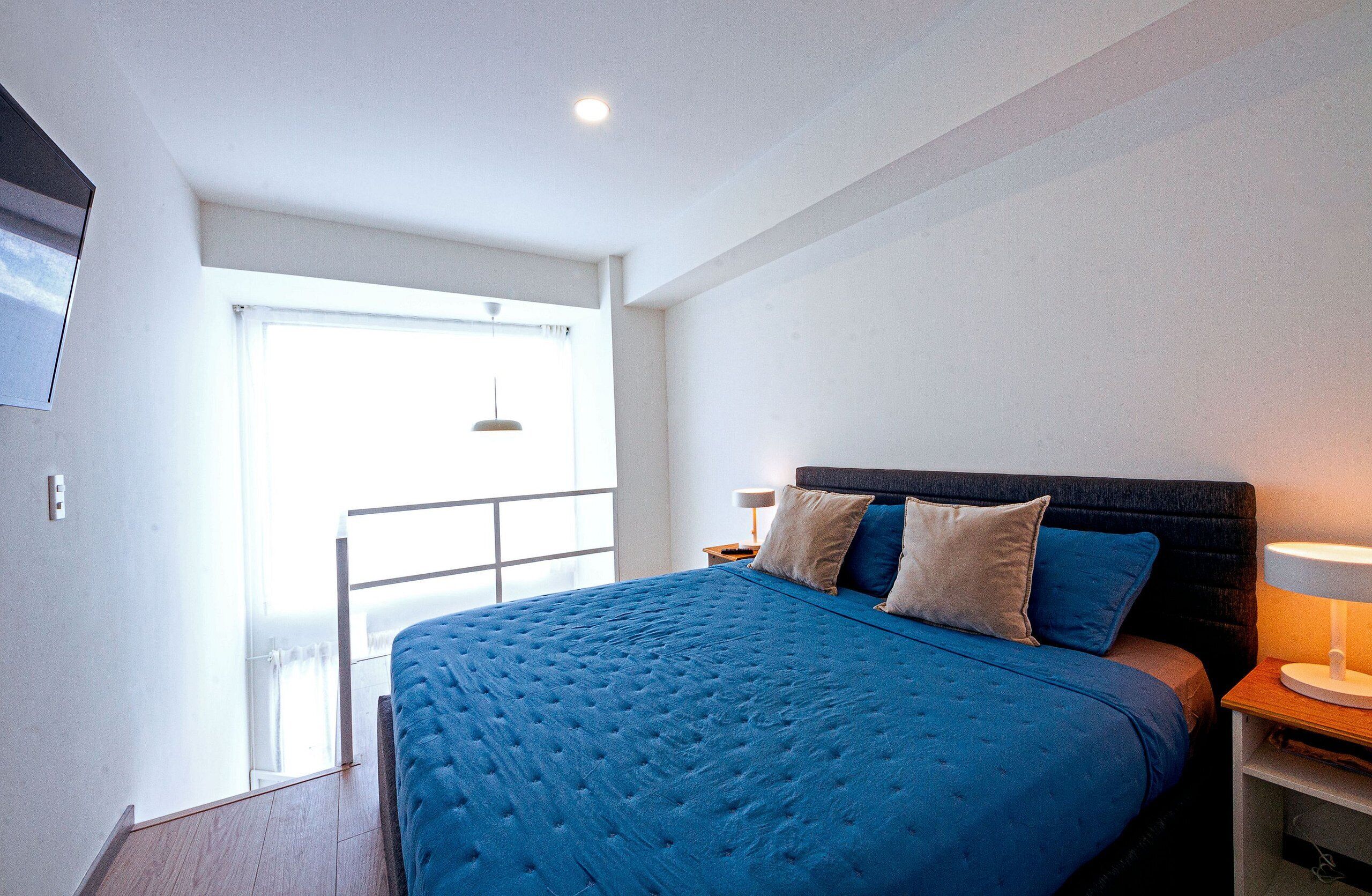 Căn hộ (BU06J) | Trang trí khác biệt, bàn, màn/rèm cản sáng, bàn ủi/dụng cụ ủi quần áo 