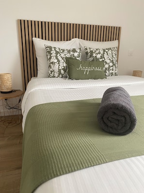 4 soverom, strykejern/-brett, reiseseng for barn og wi-fi (inkludert)