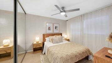 2 quartos, ferros/tábuas de passar roupa, Wi-Fi de cortesia