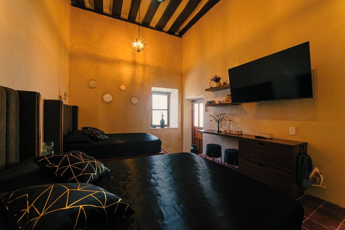 Camas con efecto memoria y cortinas blackout