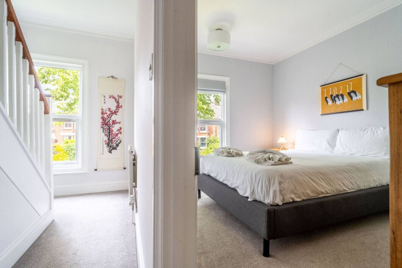 4 bedrooms, iron/ironing board, free WiFi, bed sheets