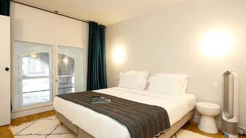 1 bedroom, iron/ironing board, travel crib, WiFi (free)