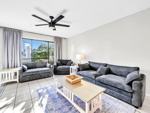 Condo, Multiple Beds (Edgewater Golf Villa 3204) | Living area