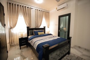 2 soverom, strykejern/-brett, wi-fi (inkludert) og sengetøy