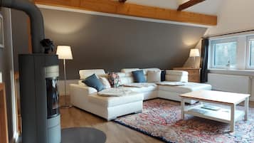 Smart TV, caminetto