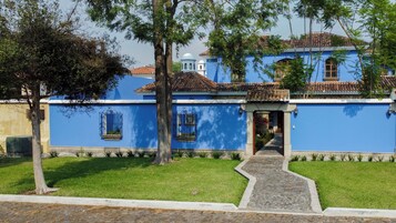 Façade de l’hébergement